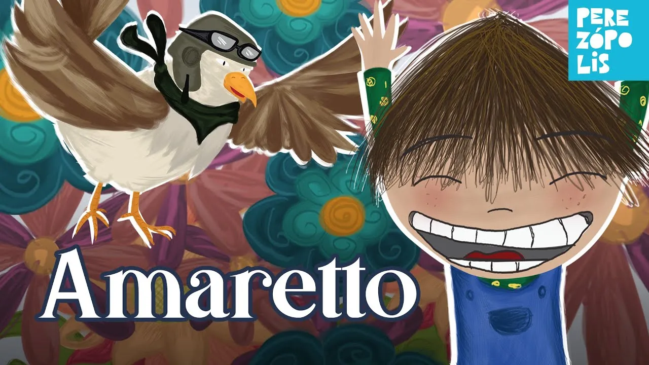 Portada del video cuento Amaretto en Youtube